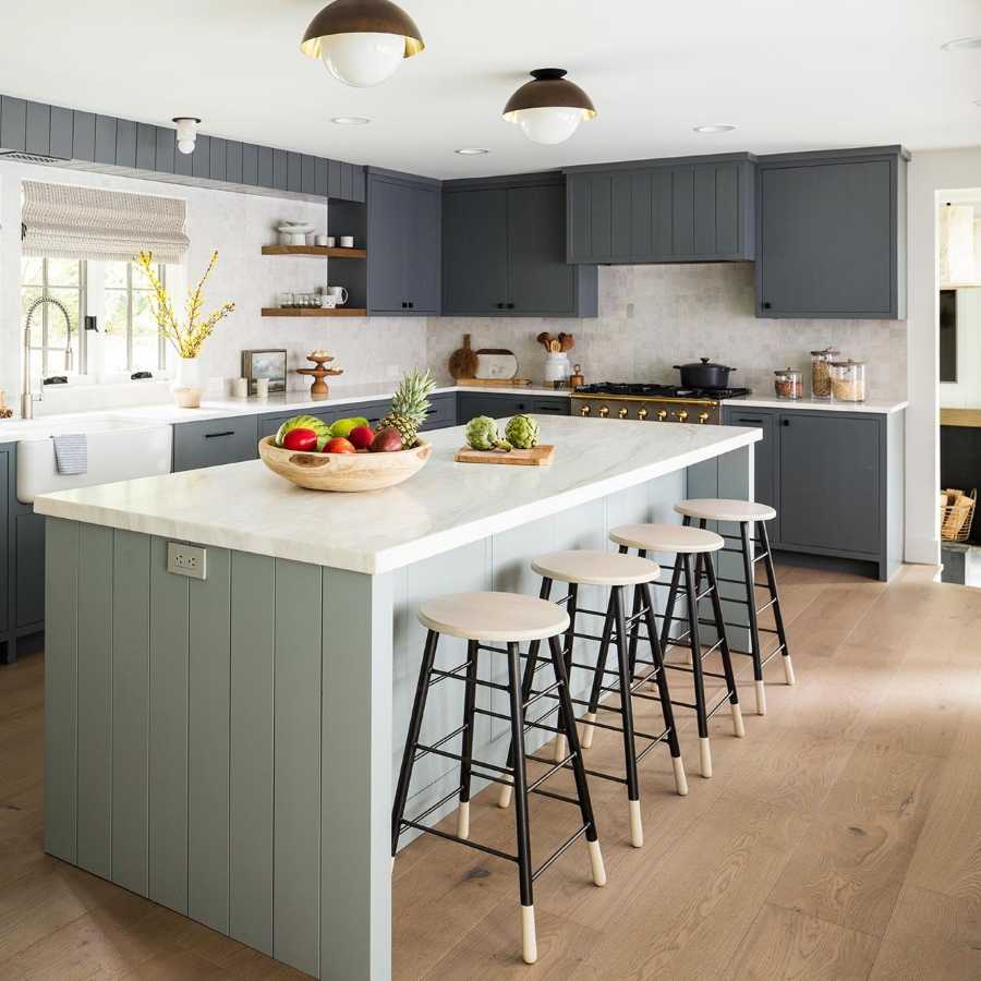 Why You Should Rethink Painting Your Kitchen Island a Bold Color