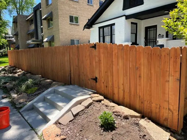 Exterior Fence Stain